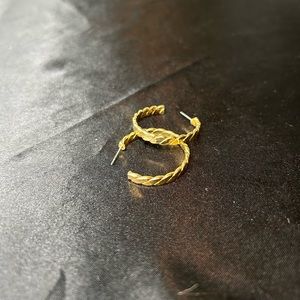 Gold Plated Minimalist style Vintage Y2K Hoops